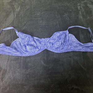Elegant Lace Bra in Soft Lavender